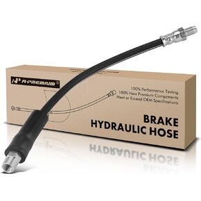 A-Premium Rear Driver or Passenger Brake Hydraulic Hose Compatible with Select BMW Models - 740i 1997-2001, 740iL/750iL 1996-2001, Z8 2000-2003 - Replace# 34301163080, 34301162471