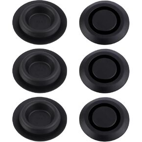 6pcs Body Floor Pan Drain Plugs, Rubber Body Hole Plugs Automotive Auto Body Parts 55177482AA Accessories Compatible with Durango TJ 97-06 X