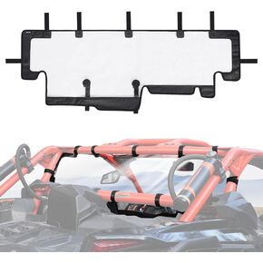 Benlari X3 Rear Windshield, TPU Soft Windshield Back Window Compatible with Can-Am Maverick X3 & X3 Max XRS XDS Turbo RR 2017-2025 Full Windscreen UV Protection Wear Frost Resistant