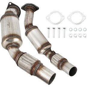 PHILTOP Catalytic Converter for 2006-2019 Charger, 2005-2019 300, 2009-2019 Challenger, 2005-2007 Magnum 5.7L, 2 pcs, EPA Complaint #OE Replace 54605 54604
