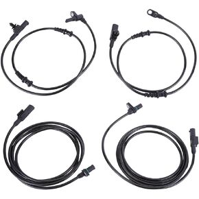 ABS Wheel Speed Sensor,Front Rear Left Right ABS Sensor Assembly 9065400317 9065400117 9065400217 Fit for Sprinter 2500 3500 2007 2008 2009 2010 2011 2012 2013 2014 2015 2016 2017 2018