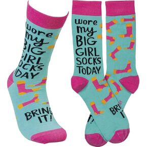 Primitives by Kathy Socks - Wore My Big Girl Socks Today, Unisex, One Size