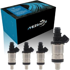 Fuel Injector 06164P2J000 Compatible with Honda Accord 2.3L 98-02; Civic 1.6L 96-00; CR-V 2.0L 1998; Odyssey 2.3L 1998 & Acura Integra 1.8L 96-01; RL 3.5L TL 3.2L 96-98 & More (Set of 4)