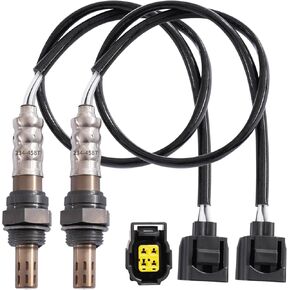 2Pcs Oxygen O2 Sensor 234-4587, Automotive Replacement 02 Sensors Upstream Downstream Compatible with Jeep for Wrangler for Grand for Cherokee for Dodge for Ram 2344587 68144248AA