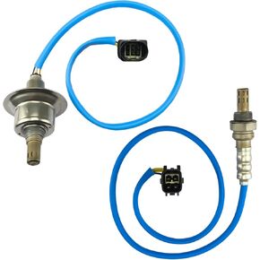 2345029 2344238 Upstream Downstream Oxygen O2 Sensor Compatible with 2009-2016 Hyundai Sonata Santa FE 2.4L Tucson 2.0L 2.4L, Kia Sportage Sorento Rondo Optima 2.4 Forte 2.0L 2.4L