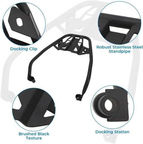AUTOVIC Rear Luggage Rack Bracket Holder for BMW R1200GS R1250GS LC ADV Stainless Steel Motorcycle Top Case Luggage Rack Holder in Saudi Arabia