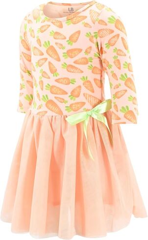 Girls Long Sleeve Tulle Tutu Dresses for Kid and Toddler in Saudi Arabia