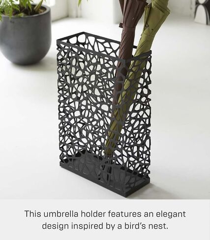 Slim Freestanding Umbrella Stand | Steel, Small, White in Saudi Arabia