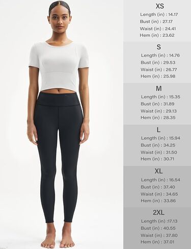 MAGCOMSEN Women's Crop Workout Tops Yoga Short Sleeve Athletic Shirts Cropped Slim Fit Gym Clothes Tight Tshirt Exercise in Kuwait