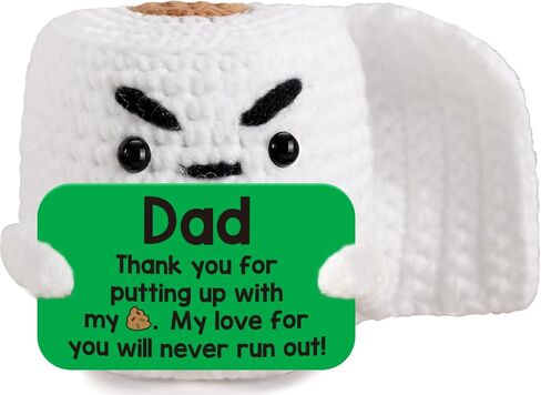 Mom Christmas Birthday Gifts for Mom from Daughter Son, Funny Small Gag Handmade Crochet Animals Mother's Day Gifts for New Mom Single Mom Christmas 2024 Cute Stuff Home Decor Thank You Mom Gag Gift in Saudi Arabia