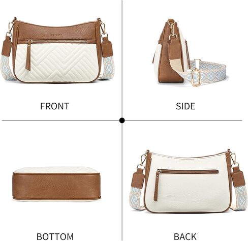 SENDEFN Crossbody Bags for Women Trendy, Vegan Leather Purses Medium Crossbody Purses Shoulder HandbagsTravel with Wide Strap in Saudi Arabia