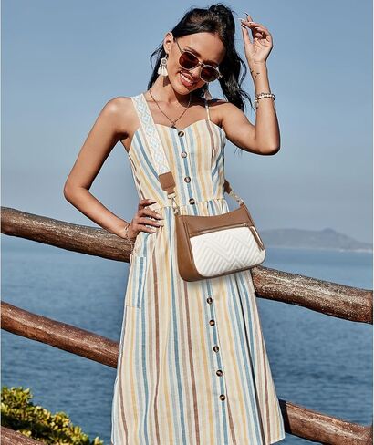 SENDEFN Crossbody Bags for Women Trendy, Vegan Leather Purses Medium Crossbody Purses Shoulder HandbagsTravel with Wide Strap in Saudi Arabia