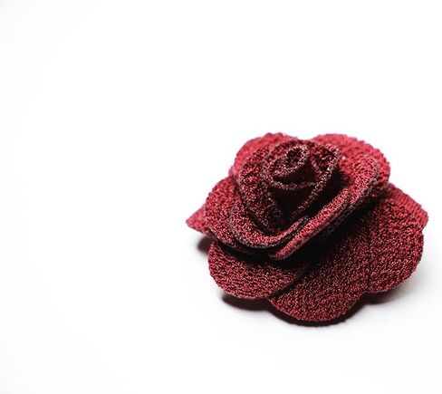 MAGNETIC Wool Lapel Flower Rose Pin SuitsThe Tie Bar in Saudi Arabia