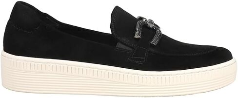 VANELi Womens Ysalde Ornament Rhinestone Slip On Sneakers Shoes Casual - Black in Saudi Arabia