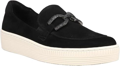 VANELi Womens Ysalde Ornament Rhinestone Slip On Sneakers Shoes Casual - Black in Saudi Arabia