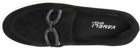 VANELi Womens Ysalde Ornament Rhinestone Slip On Sneakers Shoes Casual - Black in Saudi Arabia