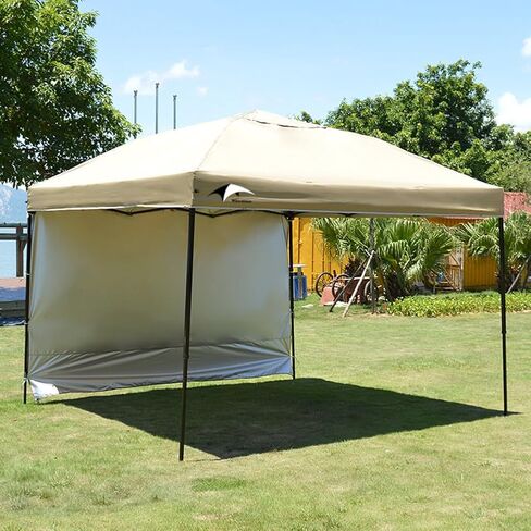 Sun Side Walls for 10x10 Pop up Tent, Instant Canopy Shade Removeable Sidewalls, UPF50+ Waterproof, White, 10x10 3pc in Saudi Arabia