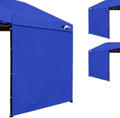 Sun Side Walls for 10x10 Pop up Tent, Instant Canopy Shade Removeable Sidewalls, UPF50+ Waterproof, White, 10x10 3pc in Saudi Arabia
