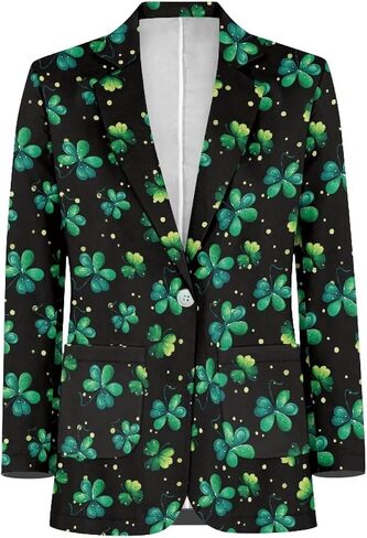 Blazer for Men Slim Fit Blazer Jacket for Men Casual One Button Notched Lapel Sports Coats Plus Size Suit Jacket in Kuwait
