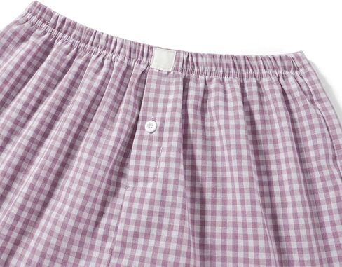 Boxer Shorts Y2k Women Plaid Gingham Low Elastic Waist Pajamas Lounge Sleep Pj Checkered Micro Short Pants Bottoms in Kuwait