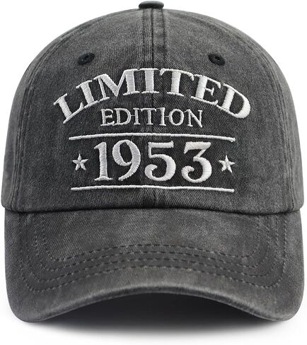 XacaYuerp Limited Edition 1950 1951 1952 1953 1954 1955 1956 1957 1957 1959 Hat, Funny Embroidered Baseball Cap for Women Men in Kuwait