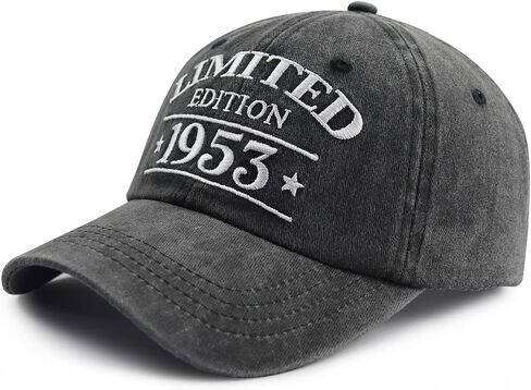 XacaYuerp Limited Edition 1950 1951 1952 1953 1954 1955 1956 1957 1957 1959 Hat, Funny Embroidered Baseball Cap for Women Men in Kuwait