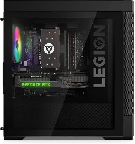 Lenovo Legion Tower 5i - 2022 - Gaming Desktop - NVIDIA GeForce RTX 3070 - Intel i7-12700F - RTX 3070-16GB RAM - 1TB SSD - Win 11 - Black - Mouse & Keyboard - Free 3-Month Xbox GamePass in Saudi Arabia