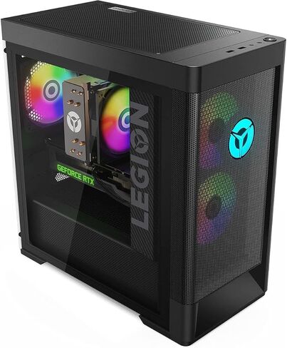 Lenovo Legion Tower 5i - 2022 - Gaming Desktop - NVIDIA GeForce RTX 3070 - Intel i7-12700F - RTX 3070-16GB RAM - 1TB SSD - Win 11 - Black - Mouse & Keyboard - Free 3-Month Xbox GamePass in Saudi Arabia
