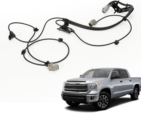 89516-0C050 مجموعة أسلاك مستشعر سرعة العجلات الخلفية ABS متوافقة مع Tundra 2007-2021، سلك مستشعر التحكم في الانزلاق ABS الأيسر والأيمن استبدال 89542-0C020 89543-0C020 in Kuwait