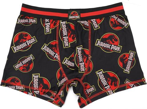 Bioworld Jurassic Park Icons & Raptor Stripes Men’s 3-Pack Boxer Briefs Set in Kuwait