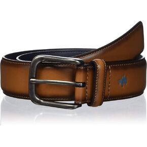Original Penguin Men's Dress Casual Leather Belt
