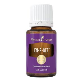 Young Living En-R-Gee Essential Oil 15ml - Invigorating Aromatherapy - Boost Energy, Vitality, and Mental Focus - Topical & Aromatic - Energize Your Body and Mind