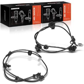 A-Premium ABS Wheel Speed Sensor Compatible with Subaru Models - Impreza 2012 2013 2014 2015 - Rear Driver and Passenger Side, 2-PC Set, Replace# 27540FJ030, 27540FJ020