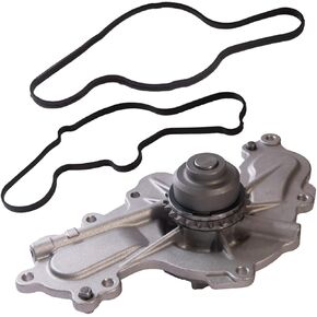 AW6023 Water Pump Kit Fit For (Single-Row Sprocket;Engine 3.5L/3.7L) 07-10 Ford Edge,10-11 Fusion 08-11 Taurus /07-10 Lincoln MKS MKX MKZ /09-10 Mazda 6,07-10 CX-9/08-09 Mercury Sable