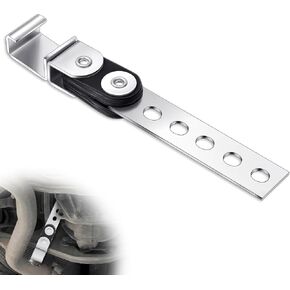 2 Pcs Swivel Style Exhaust Hanger Bracket Heavy Duty Open End Thick Hanger Muffler Hanger