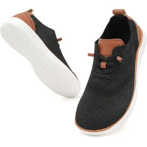 CFVKPT Men's Business Casual Shoes Wide Toe Box Barefoot Shoes Oxfords Walking Shoes Dress Sneakers for Men Mesh Comfortable Size6.5-12