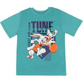 Looney Tunes Little Boy's Space Jam Tune Squad Bugs Bunny Tweety Bird Daffy T-Shirt