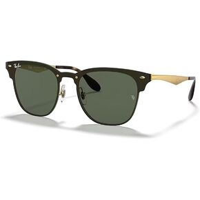 Ray-Ban RB3576N BLAZE CLUBMASTER Sunglasses For Men For Women + BUNDLE with Designer iWear Eyewear Care Kit
