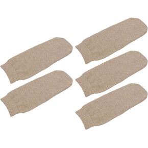 Amputee Socks Set 5pcs Stump Socks, Soft Breathable Elastic Cotton BK Stump Shrinker Socks Set, Prosthetic Limb Stump Socks for Home and Rehabilitation, Protective Limb Compression (L)