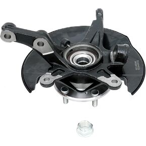 698-450 Front Right/Passenger Side Wheel Hub Bearing & Steering Knuckle Assembly for Honda Civic 2006 2007 2008 2009 2010 2011(Except Si Model), L4 1.3L or L4 1.8L Engine