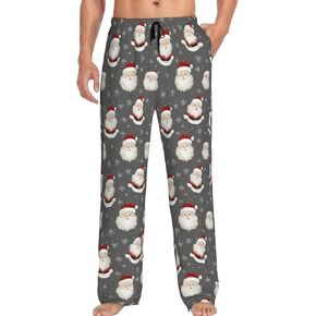 Men'S Comfy Pajama Pants Stretch Sleepwear Lounge Pants With Pockets & Drawstring