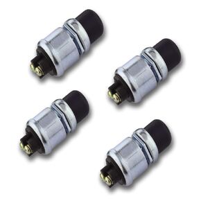 Engine Start Push Button, Momentary Start Switch 12V / 24V 50A Weatherproof Heavy Duty Push Button Start Switch for Car Truck Boat RV ATV (4PCS)