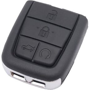 5 Buttons Replacement Key Fob Cover Case fit for 2008 2009 Pontiac G8 Smart Keyless Entry Remote Key Fob Shell