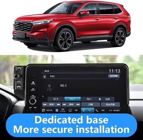 LUNQIN Car Phone Holder Mount for Honda CRV 2023 Big Phones with Case Auto Accessories Navigation Bracket Interior Decoration Mobile Cell Automobile in Kuwait