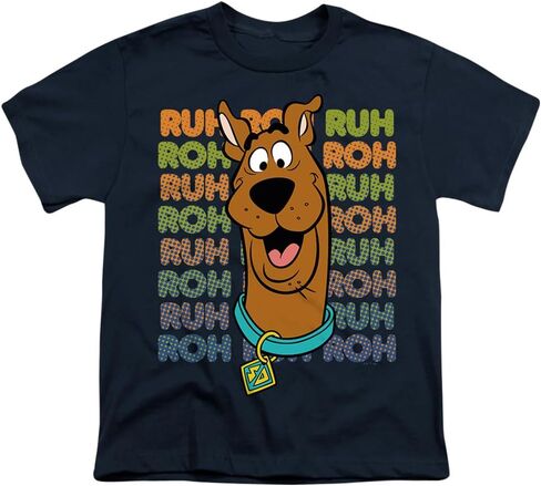سكوبي دو! تي شيرت Ruh Roh Repeat للأطفال الصغار من الأولاد والبنات in Kuwait