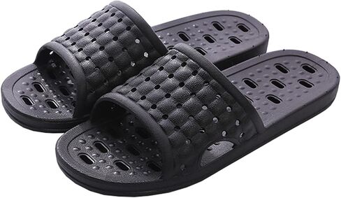 Shower Shoes Quick Dry Non-Slip Bathroom Slippers Shower Sandals for Men Women Dorm Home Slide in Kuwait