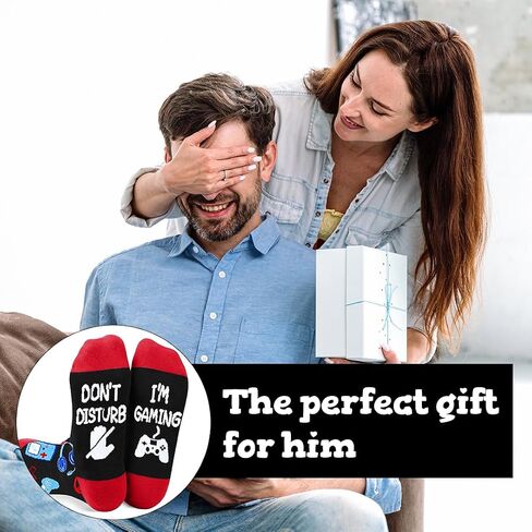 Birthday Gifts for Men Unique Who Have Everything Funny Socks Christmas Stocking Stuffers for Men Teen Boys Dad Ideas in Saudi Arabia