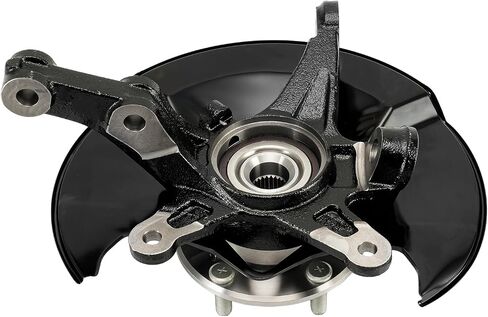 PHILTOP قطعة واحدة من مفصل التوجيه الأمامي ومجموعة محور تحمل العجلة متوافقة مع Honda Civic 2006 2007 2008 2009 2010 2011 1.8L؛ 1.3 لتر، جانب السائق الأيسر يحل محل 698-451 in Saudi Arabia