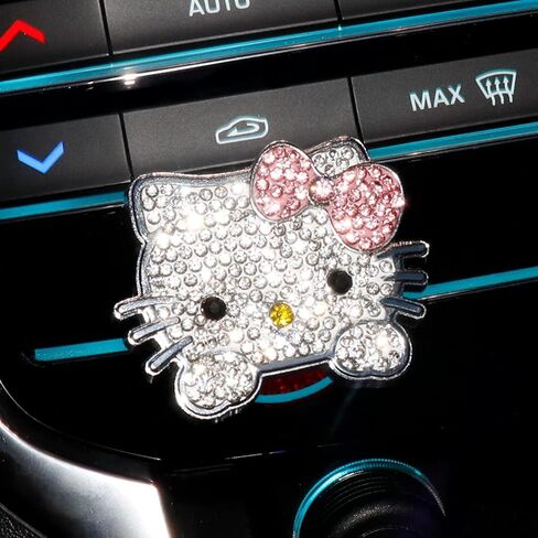 ملحقات السيارة الوردية 3 قطع لعام 2018-2022 تويوتا كامري RAV4 هايلاندر أفالون C-HR بريوس كورولا GT86 غطاء مفتاح فوب مع سلسلة مفاتيح بلينغ، ضغط لطيف لبدء غطاء الزر in Saudi Arabia