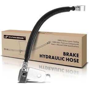 A-Premium Rear Driver Brake Hydraulic Hose Compatible with Select Ford, Lincoln and Mercury Models - Crown Victoria 1999/2001-2002, Town Car 1997-2002, Grand Marquis 1998-2002 - Replace# 1W7Z2A442BA